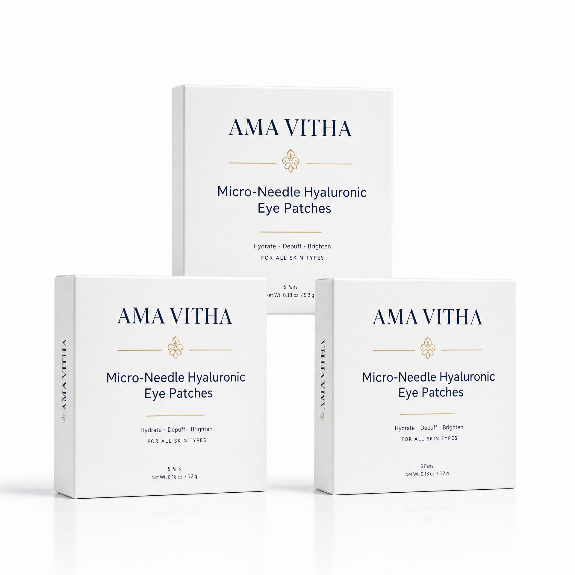 Micro-Needle Hyaluronic Eye Patches